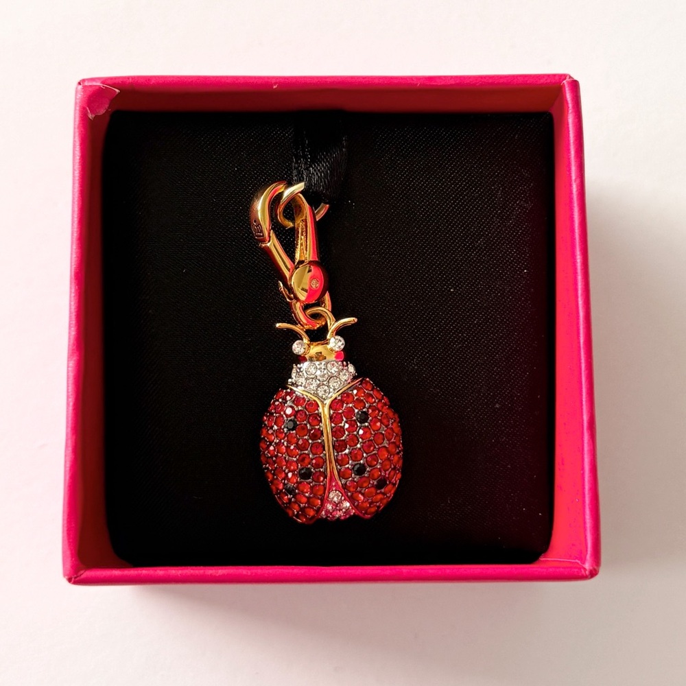 Vintage Juicy Couture PAVE LADYBUG CHARM - YJRU7790